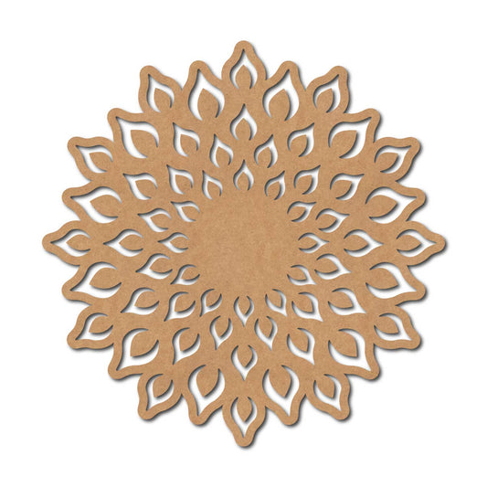 Mandala Base Cutout MDF Design 11