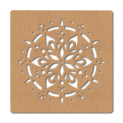 Mandala Base Cutout MDF Design 14