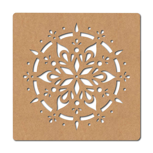 Mandala Base Cutout MDF Design 14