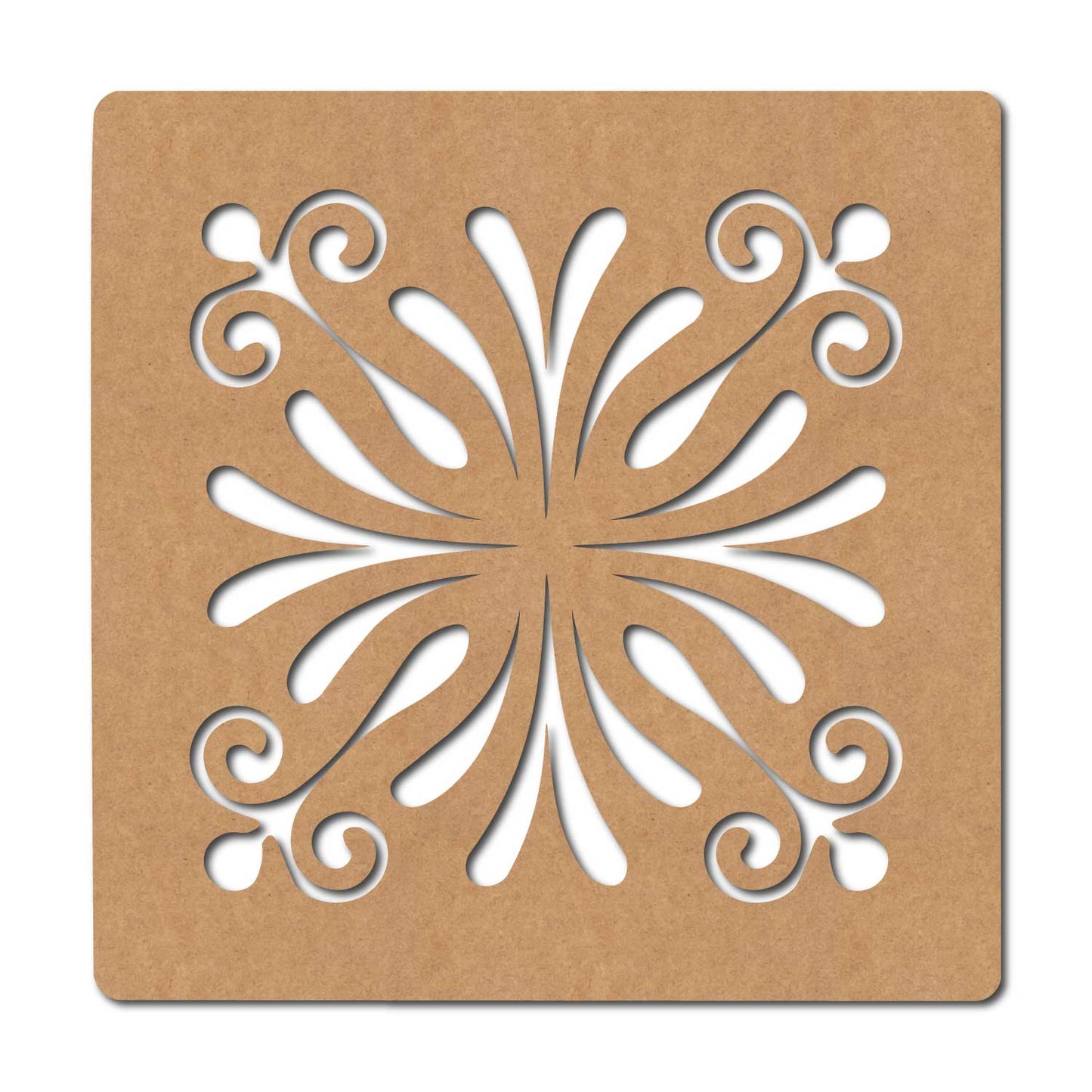 Mandala Base Cutout MDF Design 15