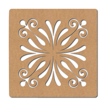 Mandala Base Cutout MDF Design 15