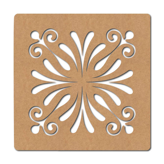 Mandala Base Cutout MDF Design 15