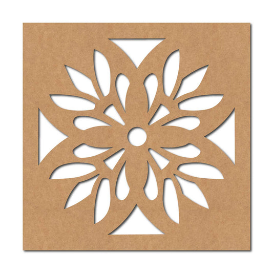Mandala Base Cutout MDF Design 17