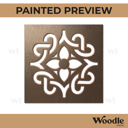Mandala Base Cutout MDF Design 17