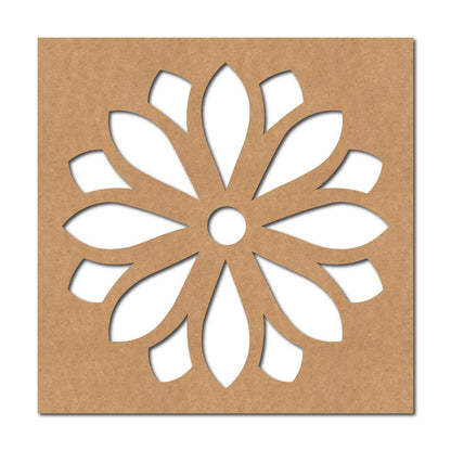 Mandala Base Cutout MDF Design 19