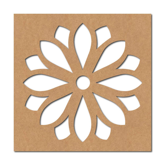 Mandala Base Cutout MDF Design 19