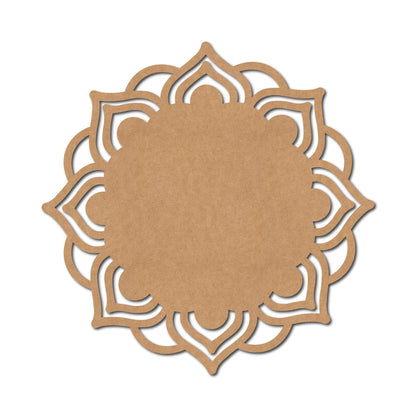 Mandala Base Cutout MDF Design 2