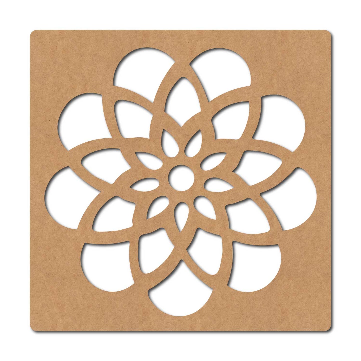 Mandala Base Cutout MDF Design 21