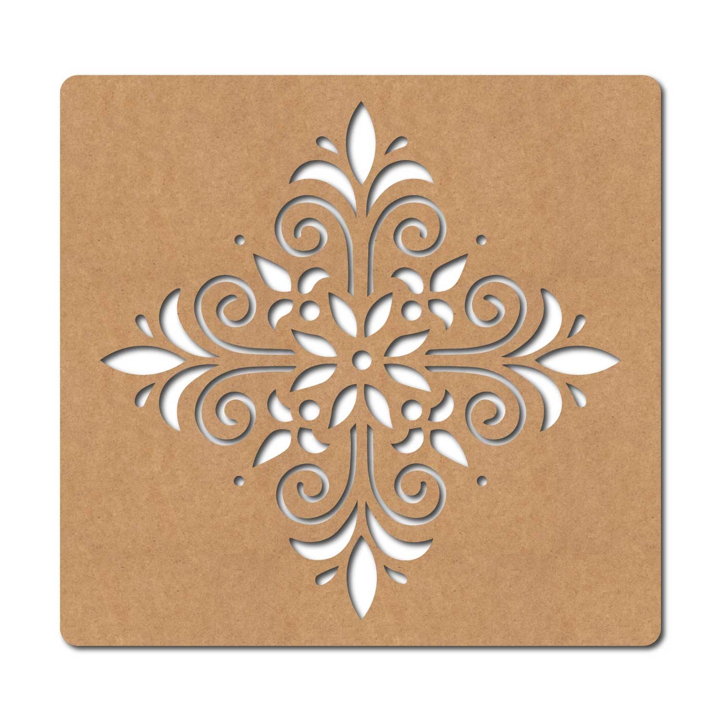 Mandala Base Cutout MDF Design 22
