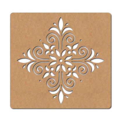 Mandala Base Cutout MDF Design 22