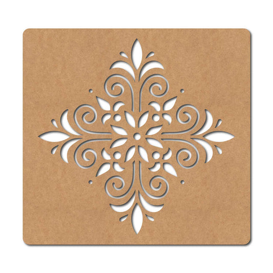 Mandala Base Cutout MDF Design 22