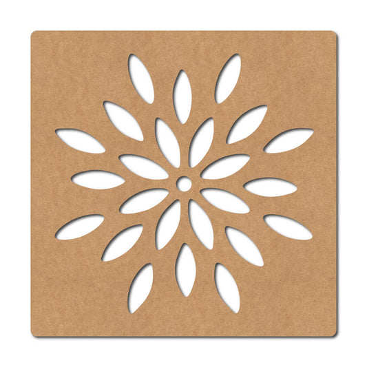 Mandala Base Cutout MDF Design 23