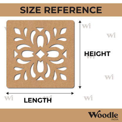 Mandala Base Cutout MDF Design 24