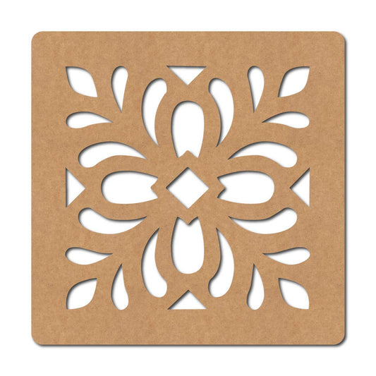 Mandala Base Cutout MDF Design 24
