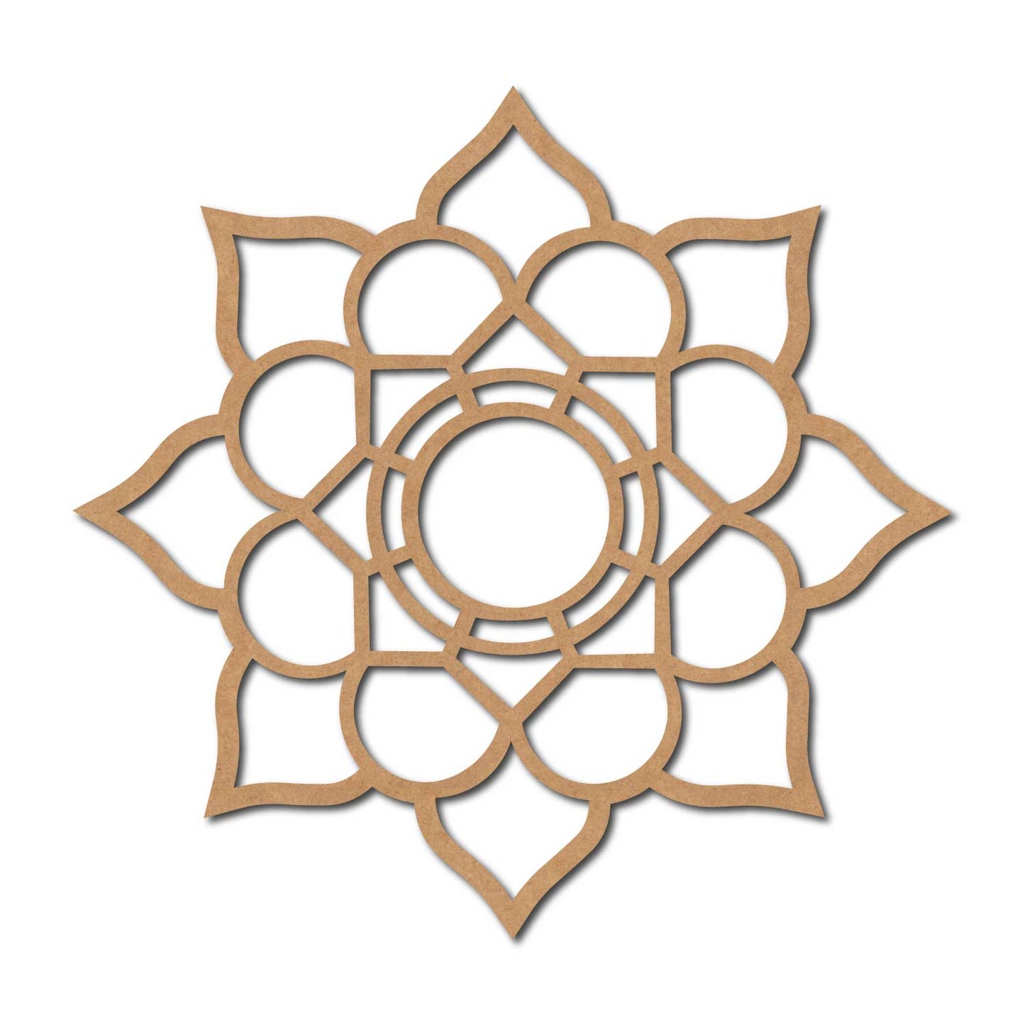 Mandala Base Cutout MDF Design 25