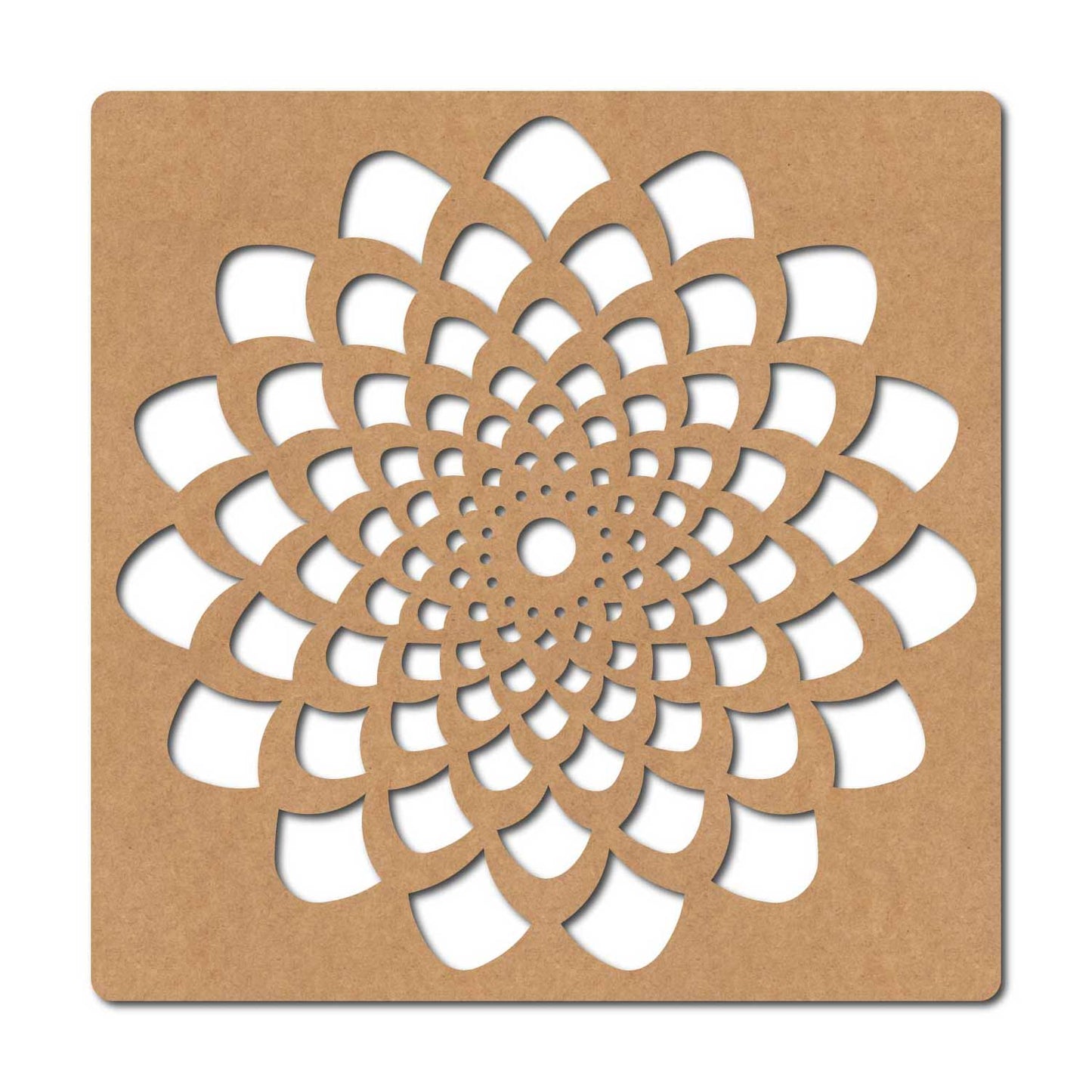 Mandala Base Cutout MDF Design 26