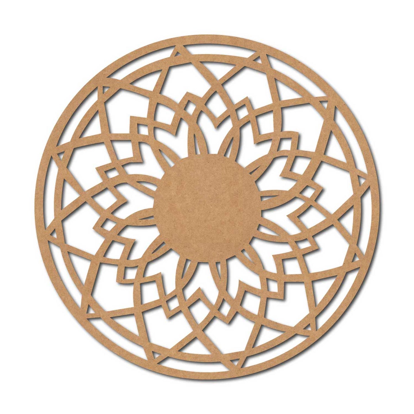 Mandala Base Cutout MDF Design 26