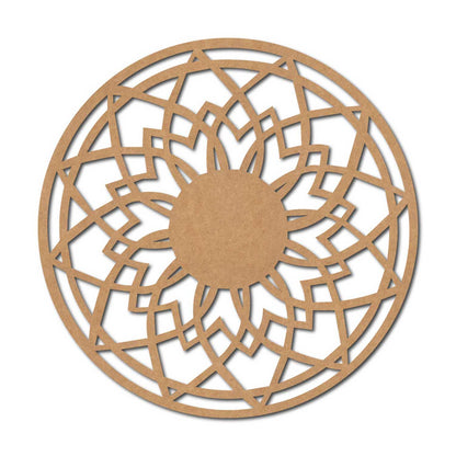 Mandala Base Cutout MDF Design 26