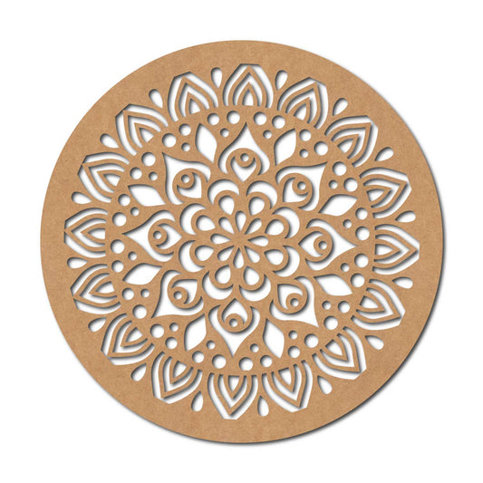 Mandala Base Cutout MDF Design 27