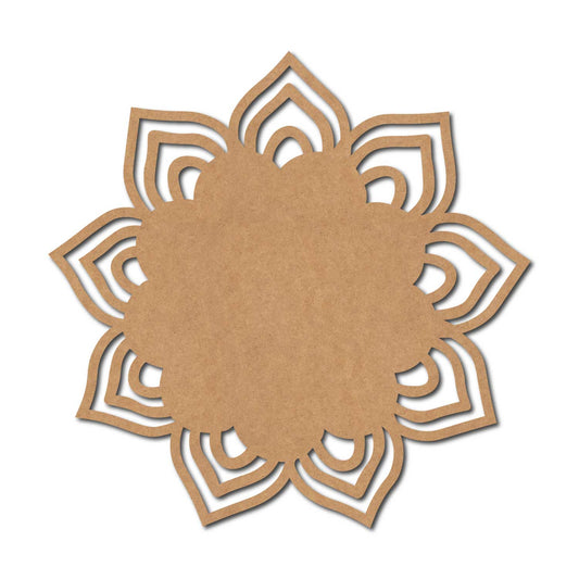 Mandala Base Cutout MDF Design 28