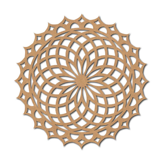 Mandala Base Cutout MDF Design 29
