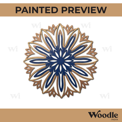 Mandala Base Cutout MDF Design 30