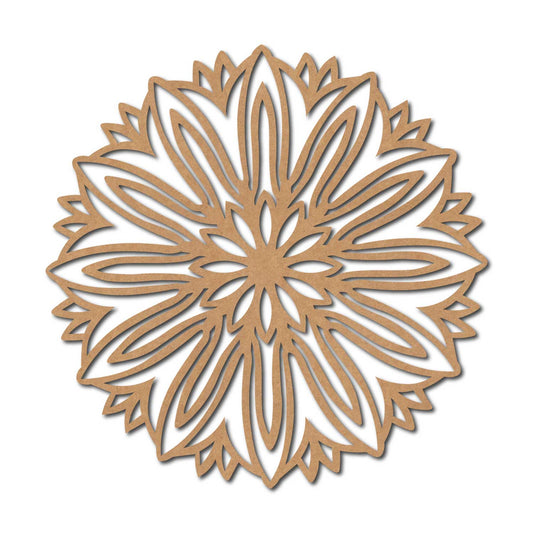 Mandala Base Cutout MDF Design 30