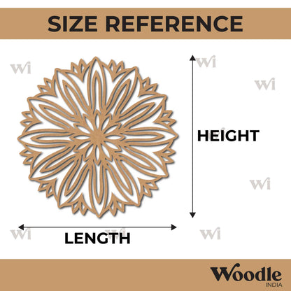 Mandala Base Cutout MDF Design 30