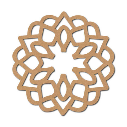 Mandala Base Cutout MDF Design 34