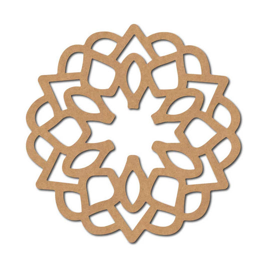 Mandala Base Cutout MDF Design 34