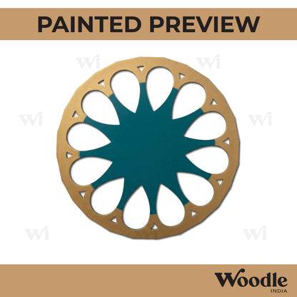Mandala Base Cutout MDF Design 35