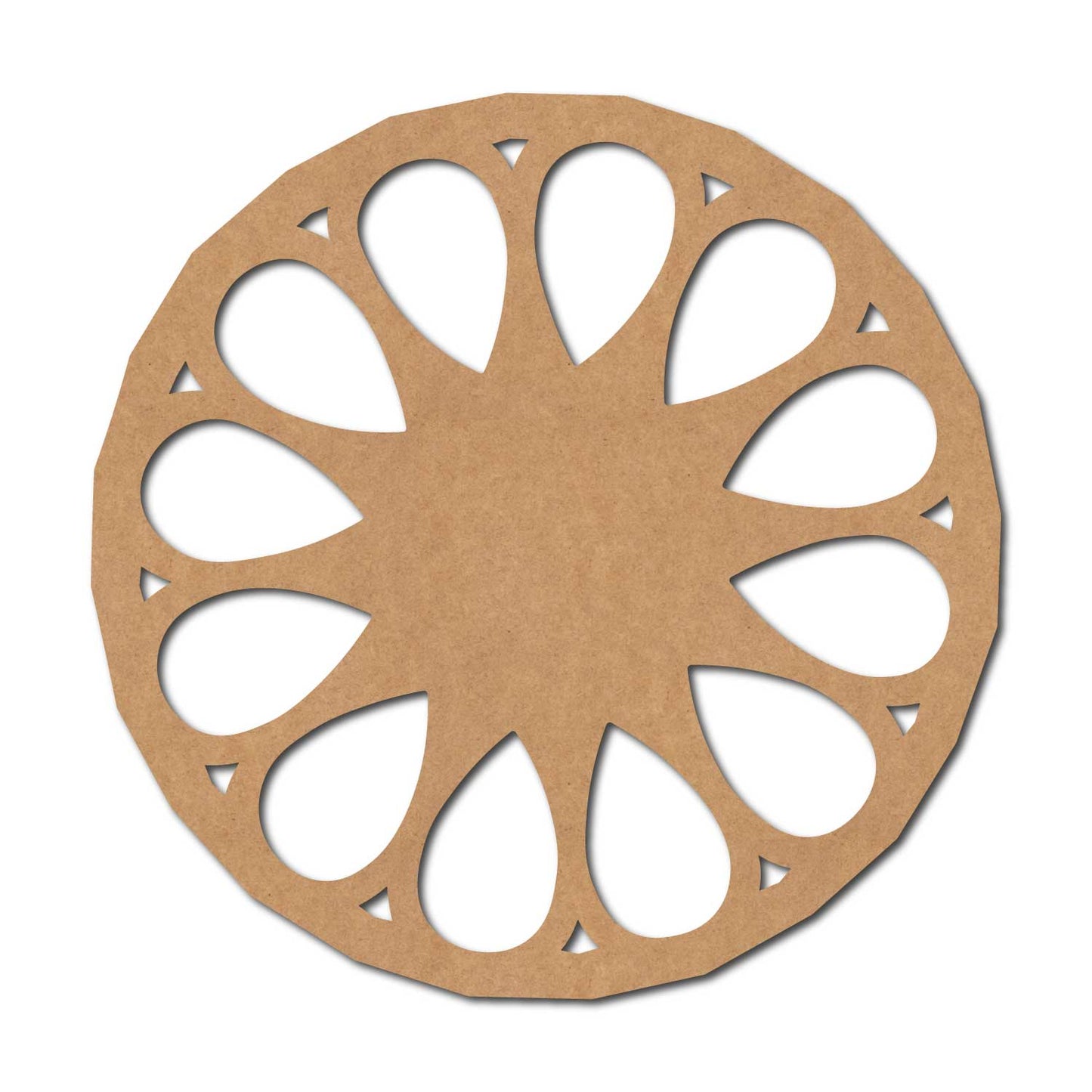 Mandala Base Cutout MDF Design 35