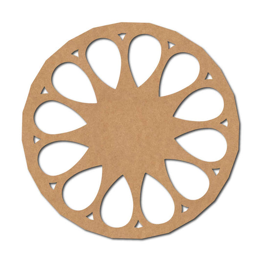 Mandala Base Cutout MDF Design 35