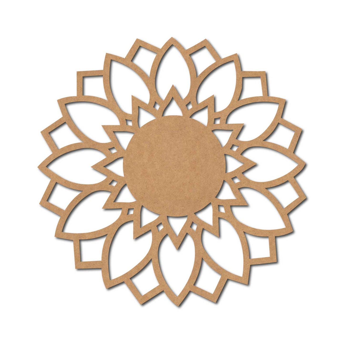 Mandala Base Cutout MDF Design 8