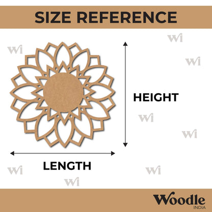 Mandala Base Cutout MDF Design 8