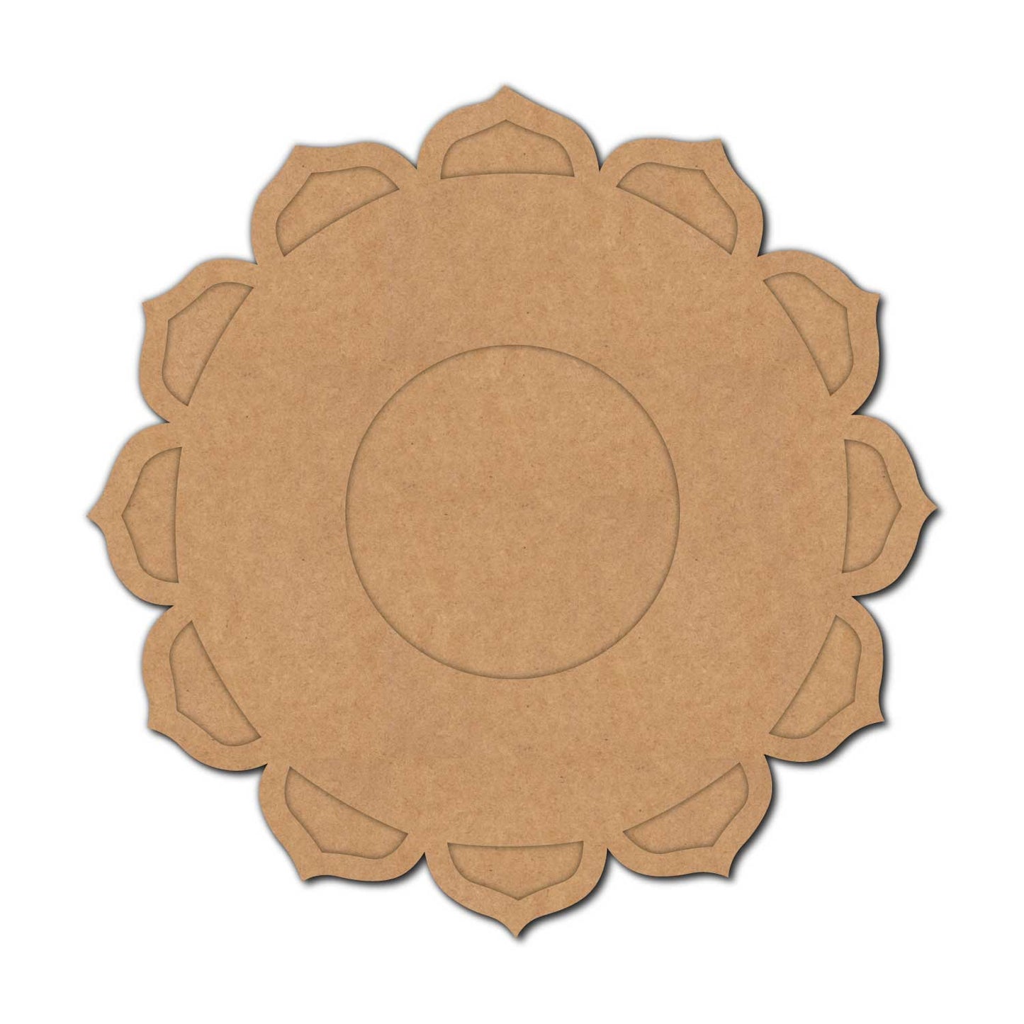 Mandala Diya Tealight Holder MDF Design 1