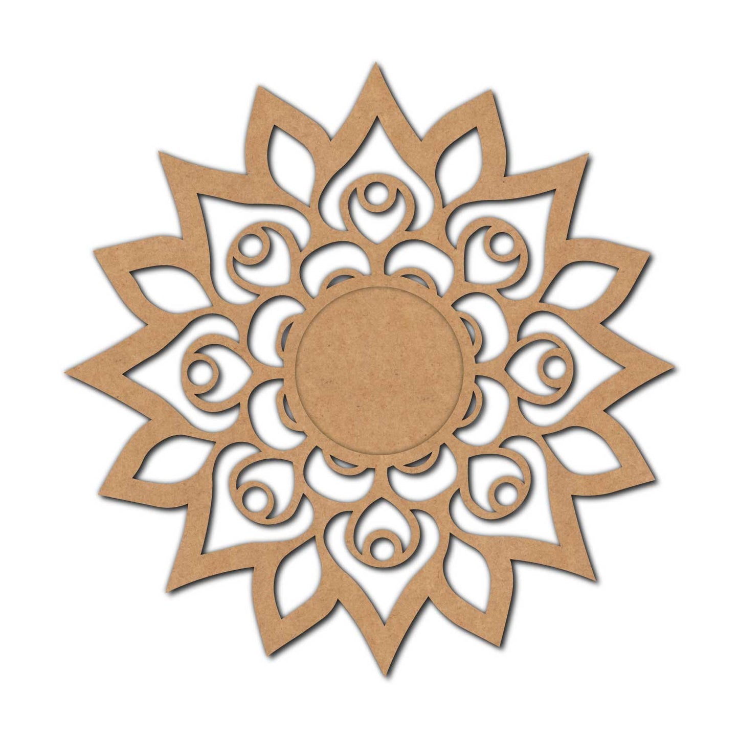 Mandala Diya Tealight Holder MDF Design 10