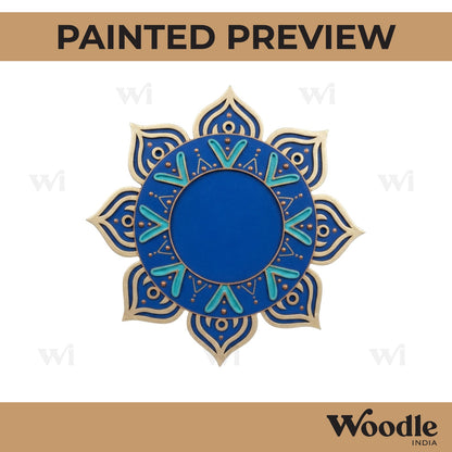 Mandala Diya Tealight Holder MDF Design 11