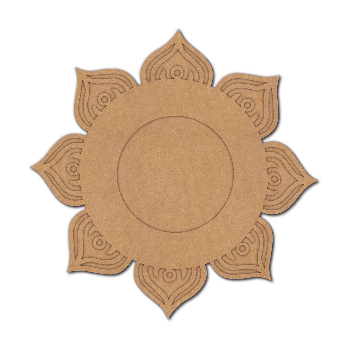 Mandala Diya Tealight Holder MDF Design 11