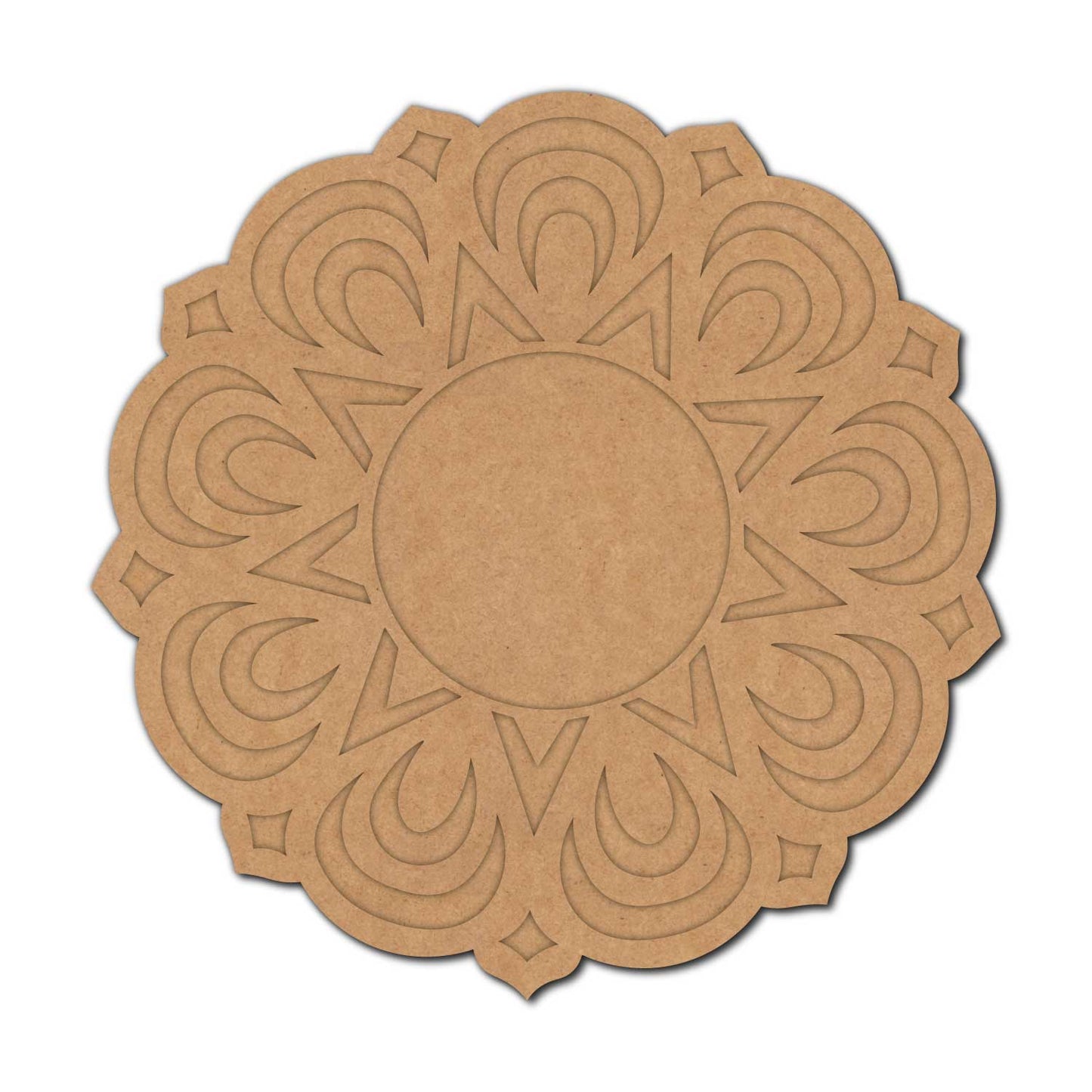 Mandala Diya Tealight Holder MDF Design 13
