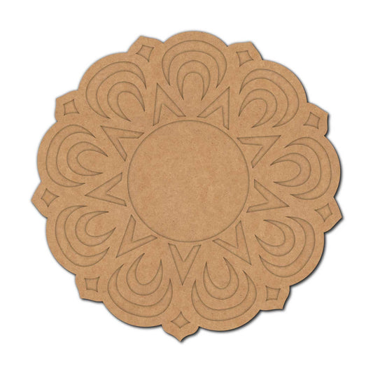 Mandala Diya Tealight Holder MDF Design 13