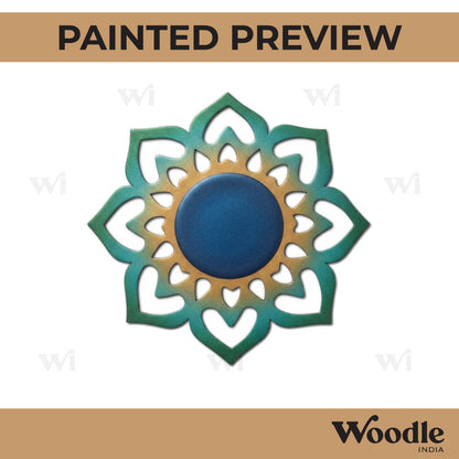 Mandala Diya Tealight Holder MDF Design 15