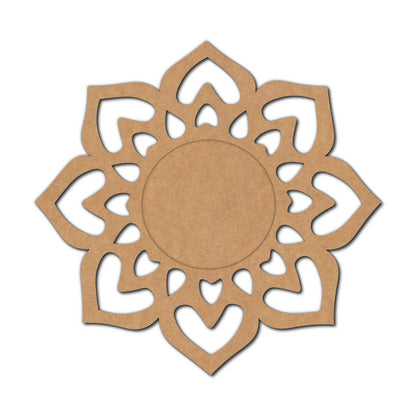 Mandala Diya Tealight Holder MDF Design 15