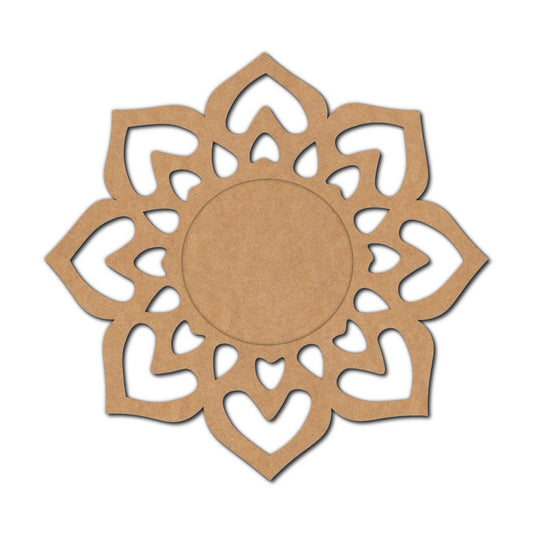 Mandala Diya Tealight Holder MDF Design 15