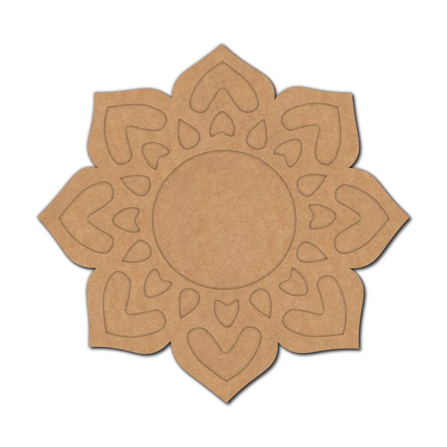 Mandala Diya Tealight Holder MDF Design 16
