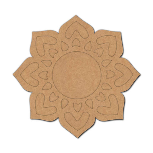 Mandala Diya Tealight Holder MDF Design 16