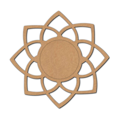 Mandala Diya Tealight Holder MDF Design 17