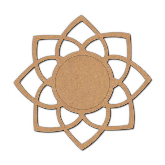 Mandala Diya Tealight Holder MDF Design 17