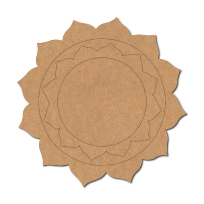Mandala Diya Tealight Holder MDF Design 19