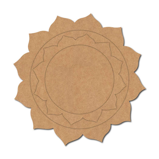 Mandala Diya Tealight Holder MDF Design 19